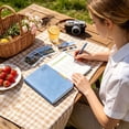 thumbnail image 4 of 2027 A5 Daily Planner Notebook, Faux Leather Hardcover Calendar Organizer, Date‑Marked One Page Per Day Journal, Portable Scheduler for Work Study Daily Goal Planning, 4 of 6