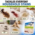 thumbnail image 3 of Black Diamond Stoneworks Carpet Spot Remover – Carpet & Upholstery Cleaner for Rugs, Couches, Car Seats & Fabric Surfaces – Removes Dirt, Pet Messes, Coffee & Wine Stains (1-Gallon), 3 of 8