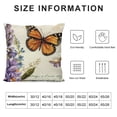 thumbnail image 5 of Nawypu  Outdoor Garden Decoration Bee/Butterfly/Dragonfly/Ladybug Pillow Case Leaf/Lavender/Flower Decorative Throw Pillow Covers, 5 of 5