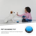 thumbnail image 2 of KAKOWELY Dog Button Household Recording Button Interesting Dog Buzzer Interactive Talking Button Dog Supply3.35"X3.35"X1.57", 2 of 5