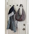 thumbnail image 3 of Strong Magnetic Hooks For Hanging Coats And Bags. Set Of 4 Black Magnet Hooks Heavy Duty Magnets, Neodymium 52 Rare Earth Magnets. Push Pin Style Magn, 3 of 4