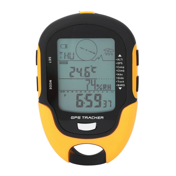 feedback verlegen Reactor Digital Altimeter Barometer, GPS Navigation Receiver Digital Barometer,  Digital Altimeter, Rechargeable Digital Altimeter For Hiking Climbing -  Walmart.com