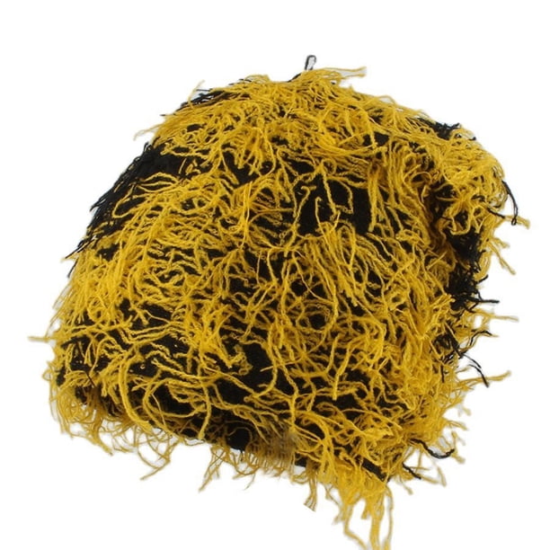 Gorros de invierno de punto desgastado y peludo, gruesos y cálidos, para la nieve, con diseño de calavera para mujer y hombre, para esquí al aire libre, gorro de punto para mujer.