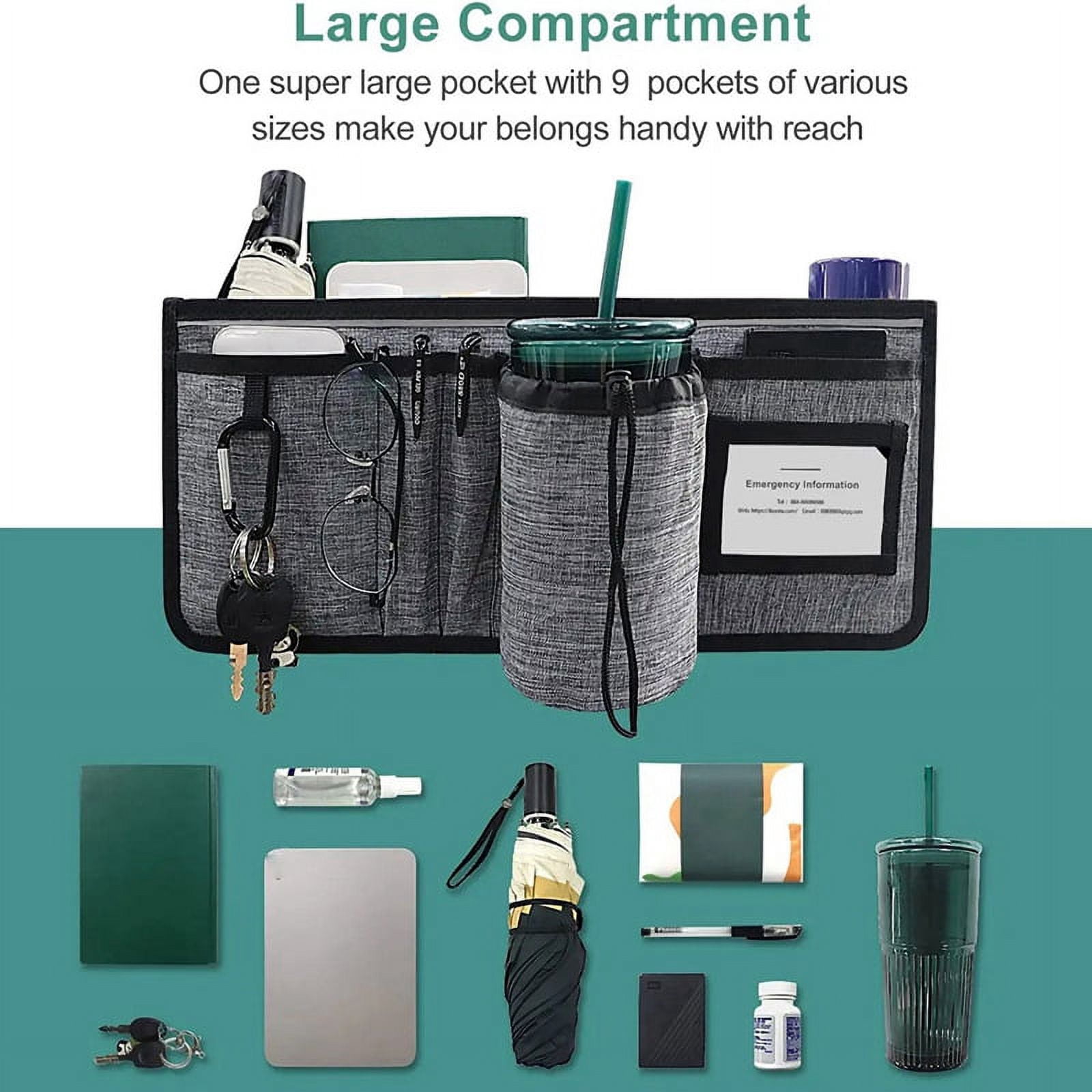 Basket for Walker Ravmix Walker Accessories Bag with Cup Holder Walker Basket for Folding C3260