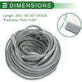 thumbnail image 4 of Universal Car Door Edge Protective Sealing Strip U-Type Door Scratch Protection Guard m -Scratch Collision Rubber, 4 of 6