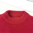 thumbnail image 4 of Zorckvet Baby Girl Clothes Knitted Sweater Crewneck Long Sleeve Tops Comfy Pullover Winter Clothes, 4 of 7