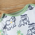 thumbnail image 5 of Gerichy Toddler Baby Boy Clothes Fall Winter Outfit, Baby Boys Clothes Outfits Dinosaur Print Cotton Long Sleeve Rompers Pants Hat 3PCS Sets, 5 of 7