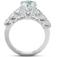 thumbnail image 3 of Pompeii 2 Ct Diamond Engagement Ring 14k White Gold Lab Grown (FG,VS), 3 of 4