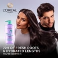 thumbnail image 2 of L'Oréal Paris Hyaluron Pure Purifying Shampoo 828 ml, 2 of 8