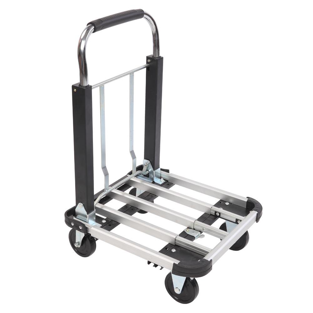 Platform Cart, Platform Truck, Portable Folding FourWheel Flatbed Cart
