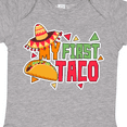 thumbnail image 4 of Inktastic My First Taco for Cinco De Mayo Boys or Girls Baby Bodysuit, 4 of 5
