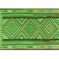 thumbnail image 1 of Ahgly Company Indoor Rectangle Southwestern Green Country Area Rugs, 3' x 5', 1 of 1