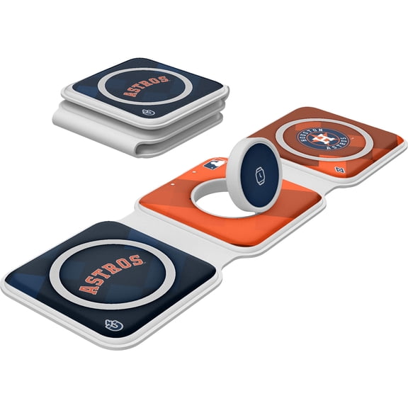 Keyscaper Houston Astros 3-in-1 Foldable Charger