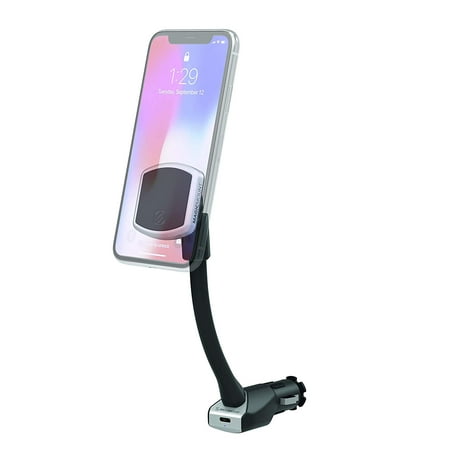 Scosche - MagicMount Charging Mount for Mobile Phones - Black