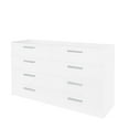 thumbnail image 7 of Tcbosik 8 Drawer Dresser, Modern Chest of Drawers for Bedroom, Living Room, White, 7 of 7