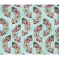 thumbnail image 4 of oneOone Cotton Flex Fabric Leaves & Floral Block Print Fabric BTY 40 Inch Wide, 4 of 4