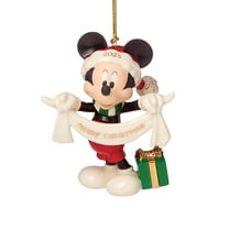 2025 Mickey Mouse Merry Christmas Ornament by Lenox