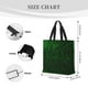 thumbnail image 3 of Fotbe Green Sparkling Bolsa Tote con Estampado para Mujer, Bolsos con Cremallera, Bolsa de Hombro Casual de Gran Capacidad con Bolsillos Internos, 3 of 7
