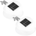 thumbnail image 1 of Muyoka 2 piezas de luz solar para canalones al aire libre con 9ELDs LED Luz solar para valla Auto ON/OFF Luz solar para pared IP65 Luz solar impermeable para techo para patio Escaleras Patio Jardín Ca Muyoka Hogar, 1 of 6