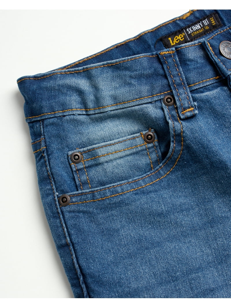 Lee Boys' Skinny Fit Denim Jeans - Ultra Stretch Casual
