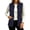 Navy, variant on Busydd Fleece Vest Women Fashion Zip Up Sleeveless Stand Collar Fall Vest Casual Comfortable Solid Color Outerwear Vests with Pockets