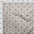 thumbnail image 3 of oneOone Cotton Poplin Twill White Fabric Florals Fabric For Sewing Printed Craft Fabric By The Yard 56 Inch Wide, 3 of 4