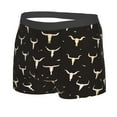 thumbnail image 2 of Fotbe Cow Skulls Men’s Total Support Pouch Boxer Briefs, X-Temp Cooling, Moisture-Wicking Underwear, Regular, Long-leg and Trunk-X-Large, 2 of 9