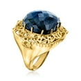 thumbnail image 3 of Ross-Simons Labradorite Ring in 18kt Gold Over Sterling, Women's, Adult, 3 of 6