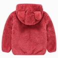 thumbnail image 4 of Gerichy Girls Boys Fleece Hooded Jacket Unisex Toddler Sweatshirt Bear Ear Zip Up Sweater Outwear Hoodie 6M-5T, 4 of 7