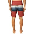 thumbnail image 3 of O'Neill Mens Hyperfreak Heist Line boardshorts Red 33, 3 of 5