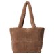 thumbnail image 1 of Bolso de compras mullido de la bolsa de asas de la felpa del bolso de hombro de la felpa de las mujeres del bolso de asas mullido, 1 of 7