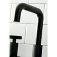 thumbnail image 4 of Kingston Brass KS1410RKX Webb Widespread Bathroom Faucet with Knurled Handle and Push Pop-Up Drain, Matte Black, 4 of 8