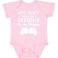 thumbnail image 3 of Inktastic Kickboxing Future Kickboxer Like Mommy Boys or Girls Baby Bodysuit, 3 of 5