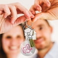 thumbnail image 3 of 120 Pcs Acrylic Keyring Blanks with Tassels Accessories Clear Blank Acrylic Board Pendants Jump Rings for DIY Projects Crafts, 3 of 4