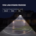 thumbnail image 2 of UME 19W LED Security Lights Motion Sensor Light Outdoor, 2000LM Motion Flood Light, 5000K, IP65 Waterproof, 2 Adjustable Head Motion Detector Security Light for Exterior,Outside,Garage,Yard(White), 2 of 7