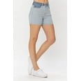 thumbnail image 5 of Judy Blue Full Size Color Block Denim Shorts Style #: 15256 - Rosa Apparel, 5 of 11