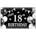 thumbnail image 6 of Yatrandify Decorative Design Happy 18th Birthday Banner Balloon Decoration Party Decoration for Birthday Party Indoor Decoration Photo Shoot, 6 of 8