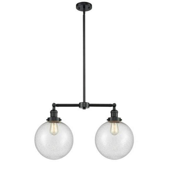 Innovations 209-OB-G204-10-LED X-Large Beacon 2 Light Chandelier part of the Franklin Restoration Collection, Oil Rubbed Bronze