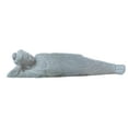 thumbnail image 2 of Abbracc Tank Buddha Sculpture Méditante Décoration Intérieure avec Apparence Texturée, 2 of 7
