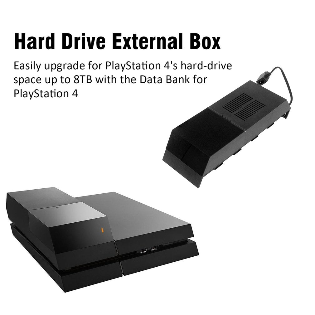 formaat halsband Bukken Hard Drive External Box For PlayStation 4 High Speed Transmission Data Bank  Video Game Host External Hard Drive HDD Enclosure - Walmart.com