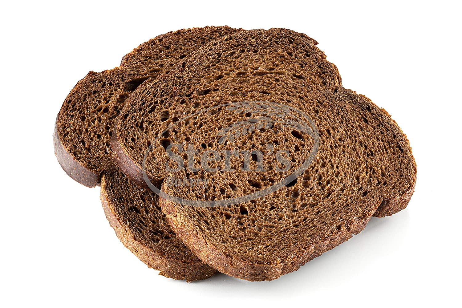 Pumpernickel Bread -2 Pack-16 oz Per Loaf | Delicious Sandwich Bread | Kosher Bread | Fresh Bread | Dairy & Nut Free | 2-3 Day Shipping | Stern’s Bakery