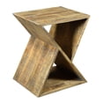 Bengal Manor Mango Wood Angled End Table - Walmart.com