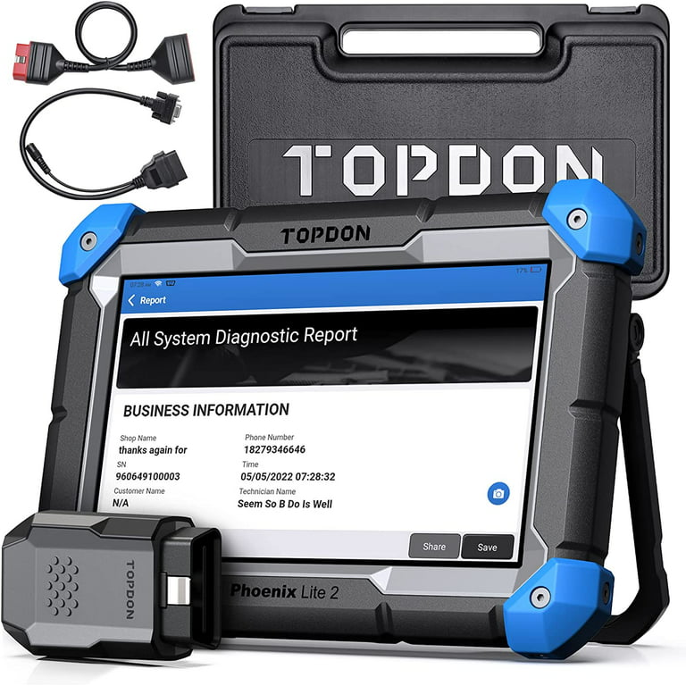 OBD2 Scanner TOPDON ArtiDiag800BT Car Diagnostic Scan Tool All System  Diagnostic 28+ Reset Services Free Lifetime Upgrade 