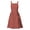 Burnt Orange, variant on DOVACKA Cotton Linen Pinafore Apron Dress for Women with Pockets Cute Art Chef Aprons for Kitchen Baking Gardening Painting