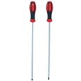 thumbnail image 6 of Extra Long reach Screwdrivers Pozi + Flat Headed PZ2 + 6.5mm 400mm Long 2pc, 6 of 6
