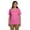PINK, variant on Womens 5.2 oz. ComfortSoft V-Neck Cotton T-Shirt 5780 (5 PACK)
