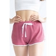 thumbnail image 2 of Ragstock Mauve Trimmed Thermal Dolphin Shorts, 2 of 4