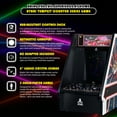 thumbnail image 4 of Arcade Classics Atari Tempest Counter Series Game Machine with 8" Screen and 5 Games, 4 of 13