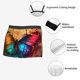 thumbnail image 3 of Balery Vibrant Rainbow Butterfly A Calzoncillos bóxer para hombre, ropa interior de algodón suave y transpirable con cinturilla de nailon-Medium, 3 of 5