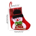 thumbnail image 3 of JeashCHAT Christmas Decorations Indoor Christmas Ornaments Christmas Tree Hanging Party Tree Decor Santa Stocking Plush Knitting Sock Gift Candy Bags, 3 of 3